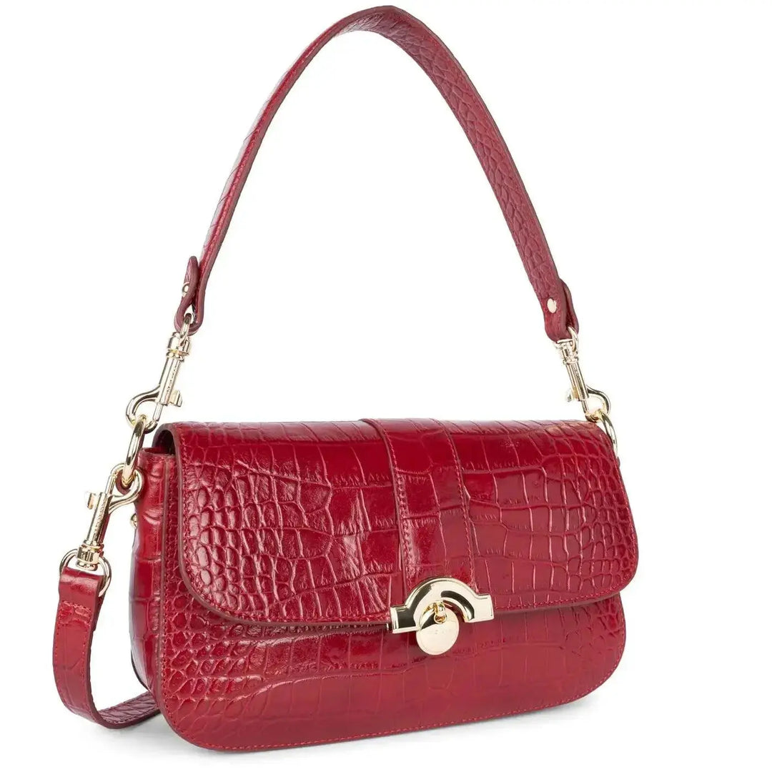 Sac Baguette Lancaster Exotic Croco CN 524-96 - Melisac