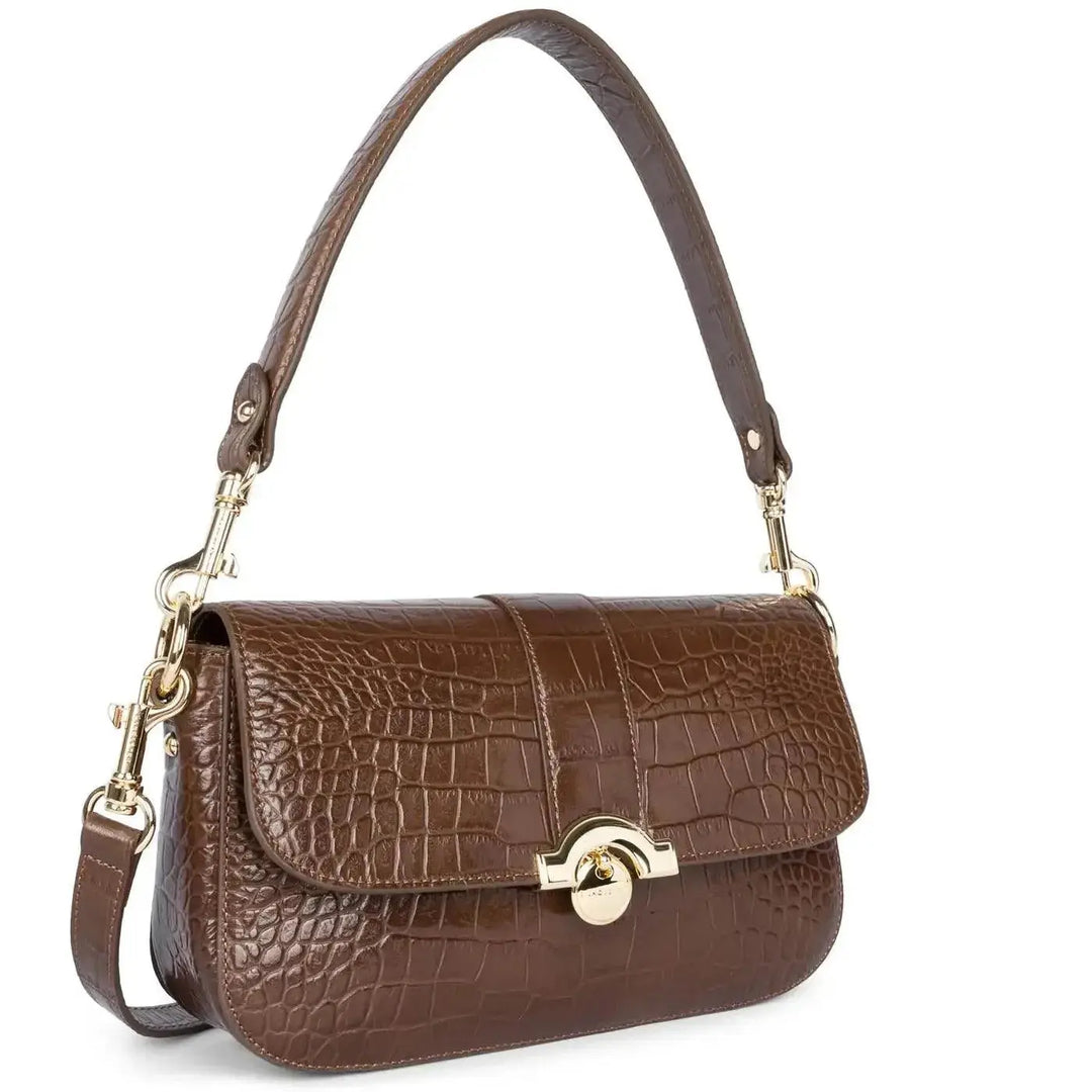 Sac Baguette Lancaster Exotic Croco CN 524-96 - Melisac