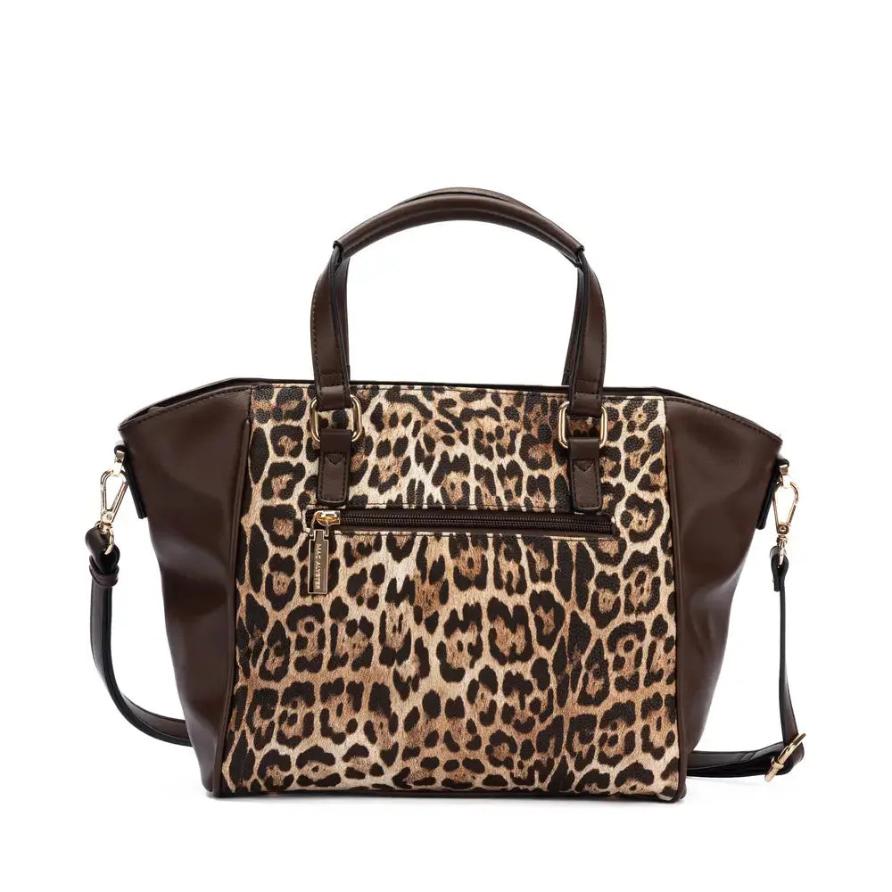 Sac Porté main Mac Alyster "Léopard" - Melisac