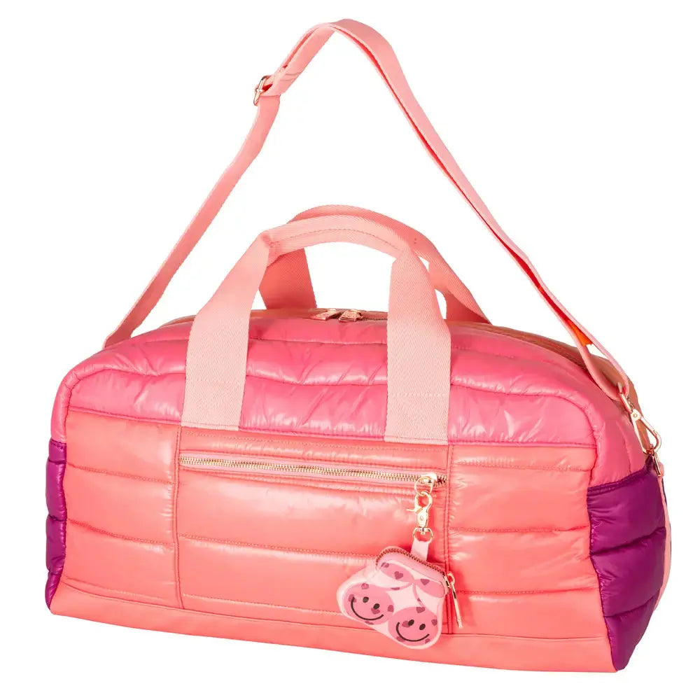 Sac Week-end Jeune Premier "Puffer Pink" - Melisac