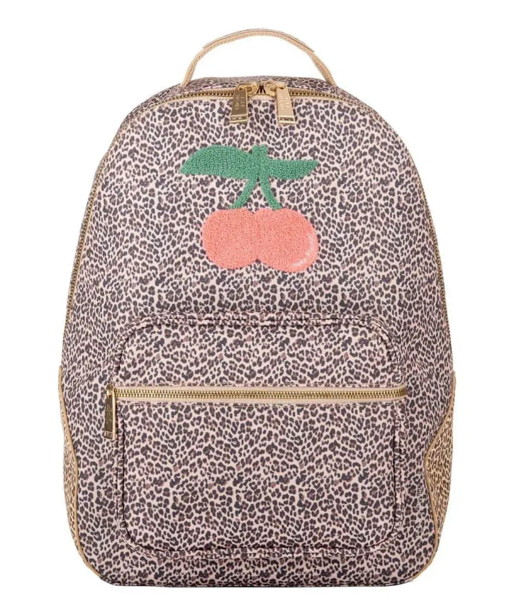 Sac à Dos Jeune Premier Bobbie Leopard Cherry - Melisac