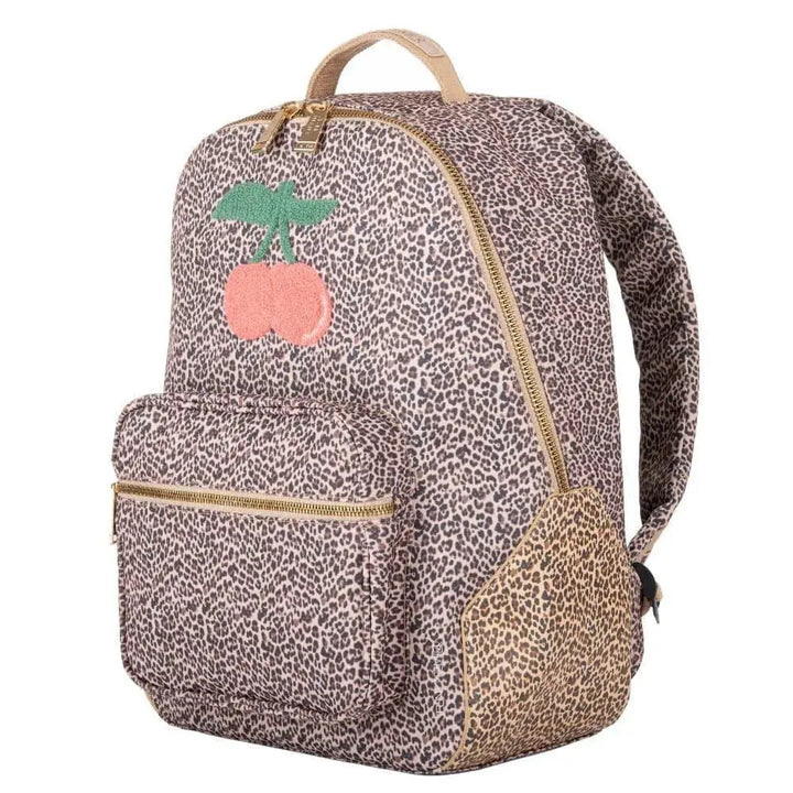 Sac à Dos Jeune Premier Bobbie Leopard Cherry - Melisac