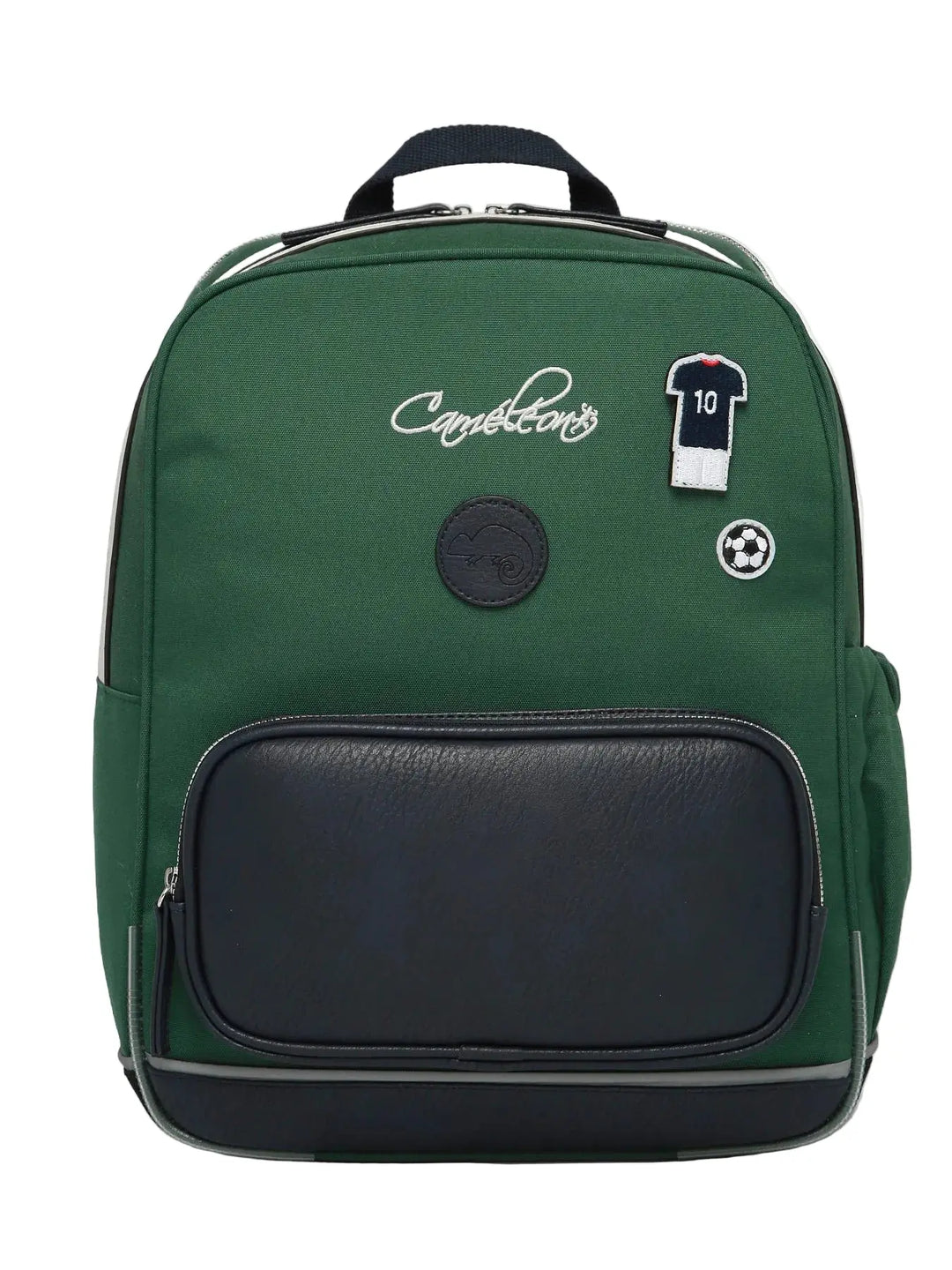 Sac à dos scolaire pour garçon école primaire Vintage Soccer Player Caméléon - Melisac