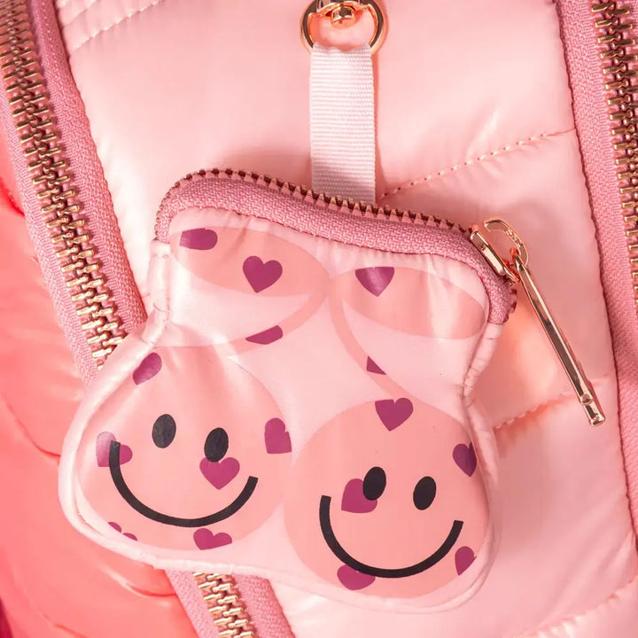 Sac à Dos Jeune Premier Bobbie "Puffer Pink" - Melisac