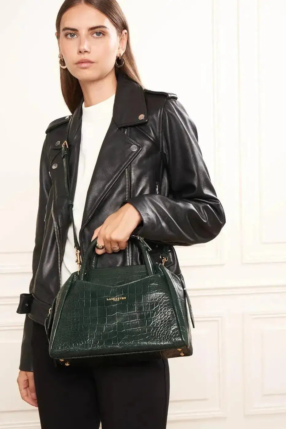 Sac à main Lancaster Exotic Croco CN 524-97 - Melisac