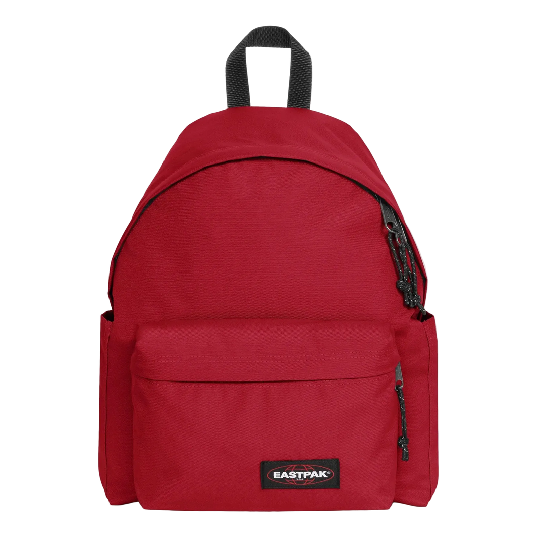 Sac à dos Day Pakr Scarlet Red rouge avec compartiments gourde ordinateur Eastpak