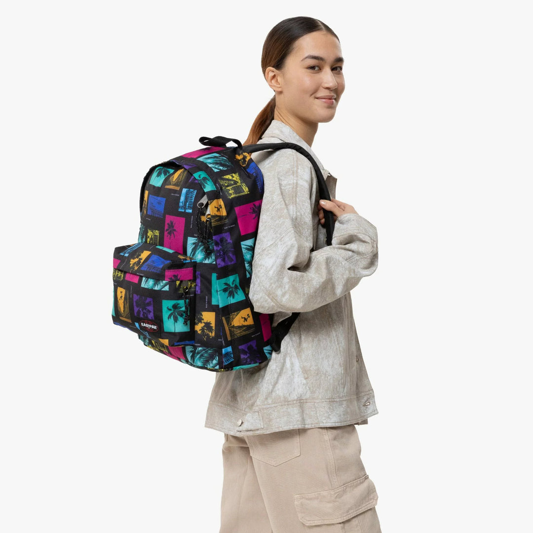 Sac à dos Out of Office Bay Black noir à imprimé coloré Eastpak 