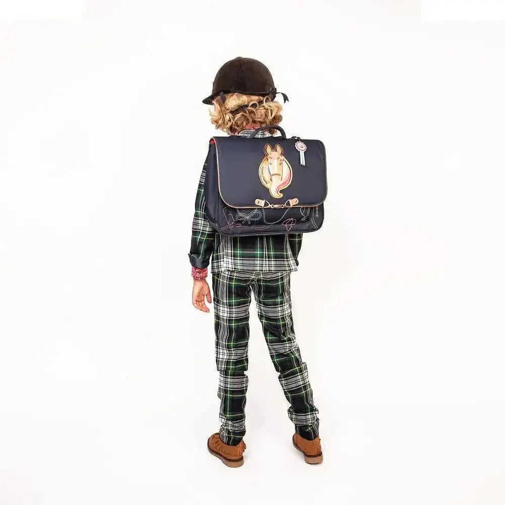 Cartable Jeune Premier Cavalier Couture 38 cm - Melisac