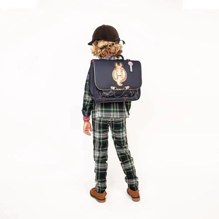 Cartable Jeune Premier Cavalier Couture 38 cm - Melisac
