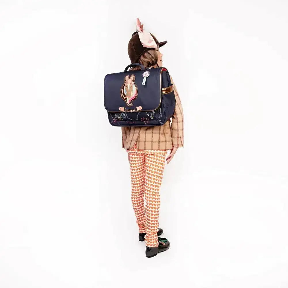 Cartable Jeune Premier Cavalier Couture 38 cm - Melisac