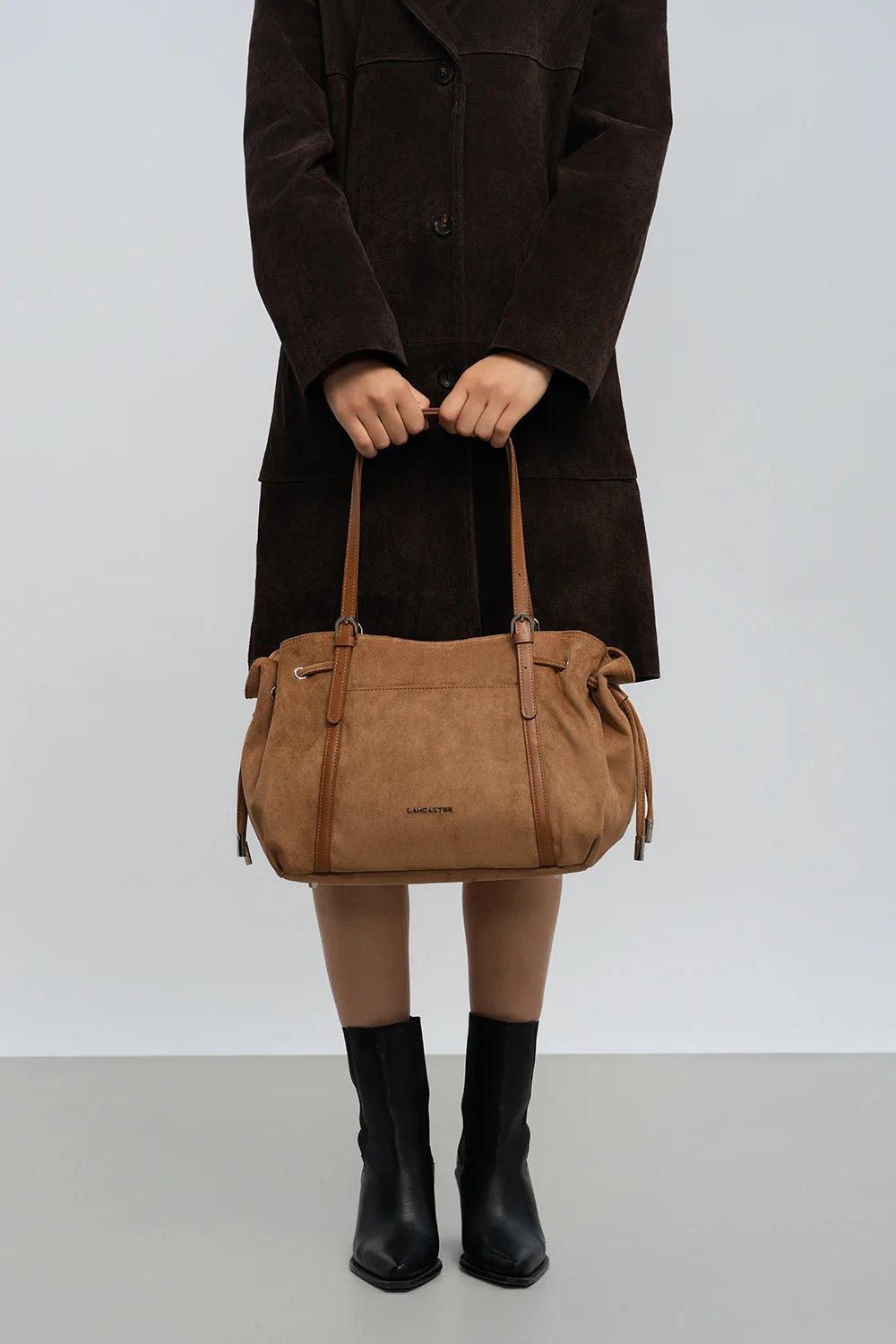 Grand Sac Cabas Lancaster Velvet Emma 518-097
