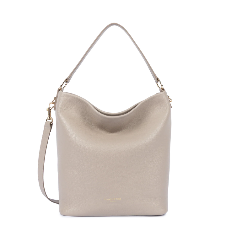 Grand Sac Seau en cuir marron Lancaster 529-99