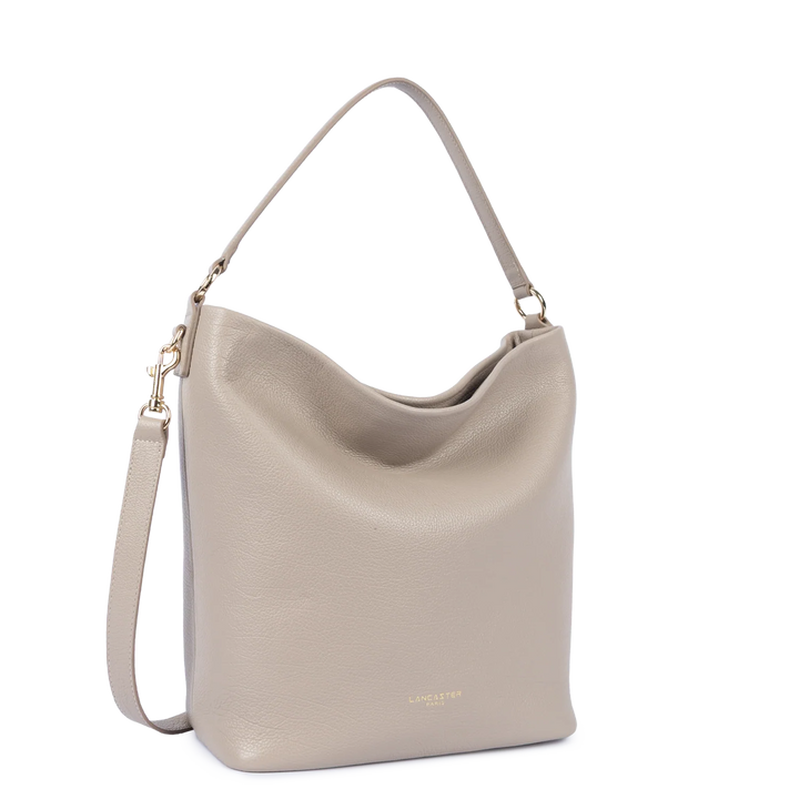 Grand Sac Seau en cuir marron Lancaster 529-99
