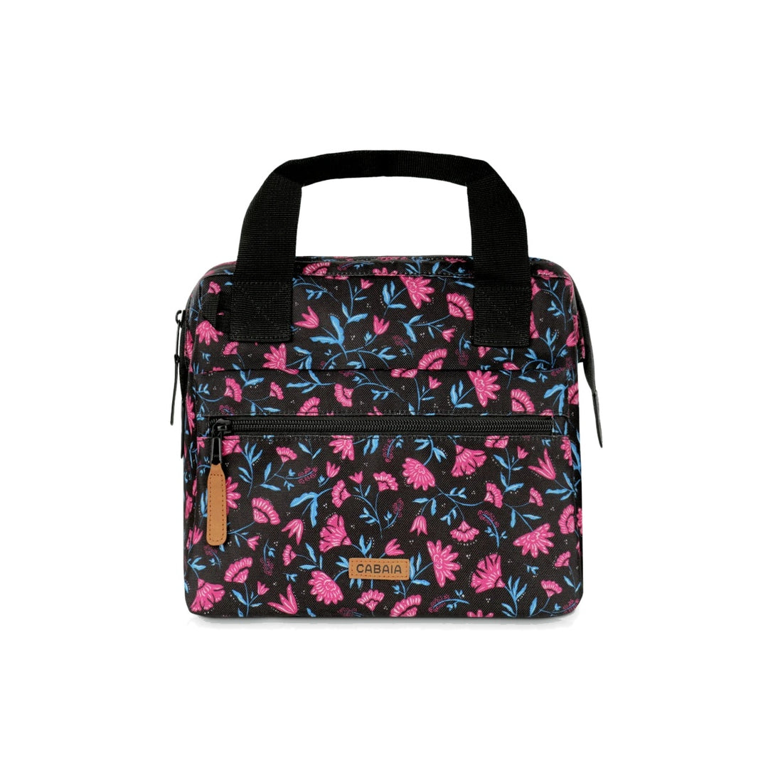 Lunchbag isotherme Suburaya en velours noir Cabaia