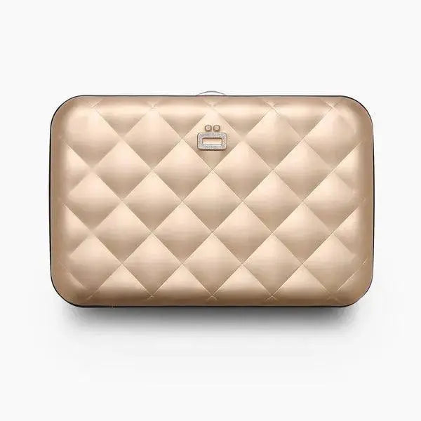Porte Carte Ögon Quilted Button - Melisac