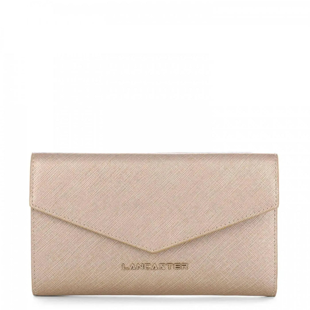 Portefeuille compagnon Lancaster Saffiano Signature 127-03 - Melisac