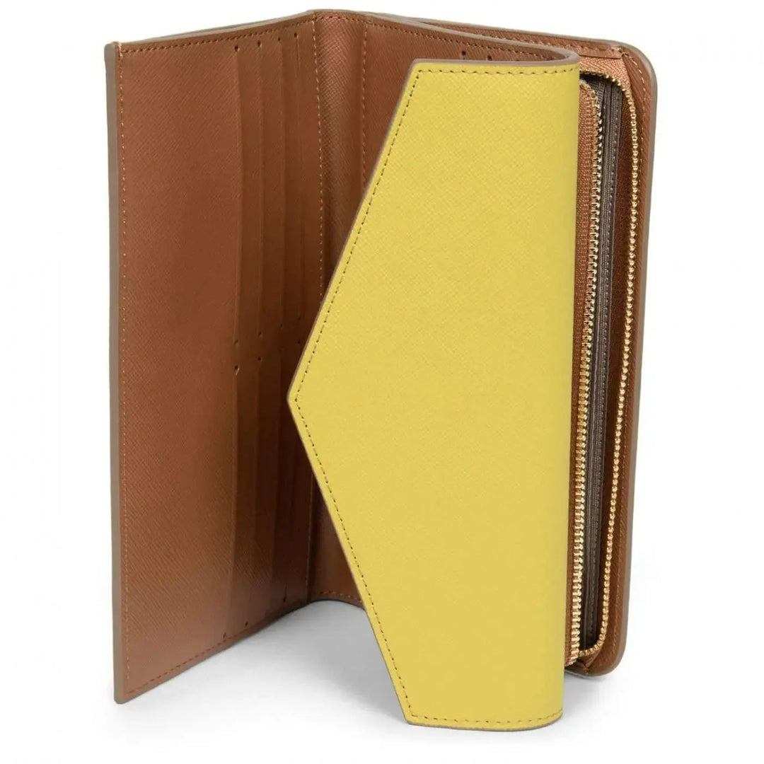 Portefeuille compagnon Lancaster Saffiano Signature 127-03 - Melisac