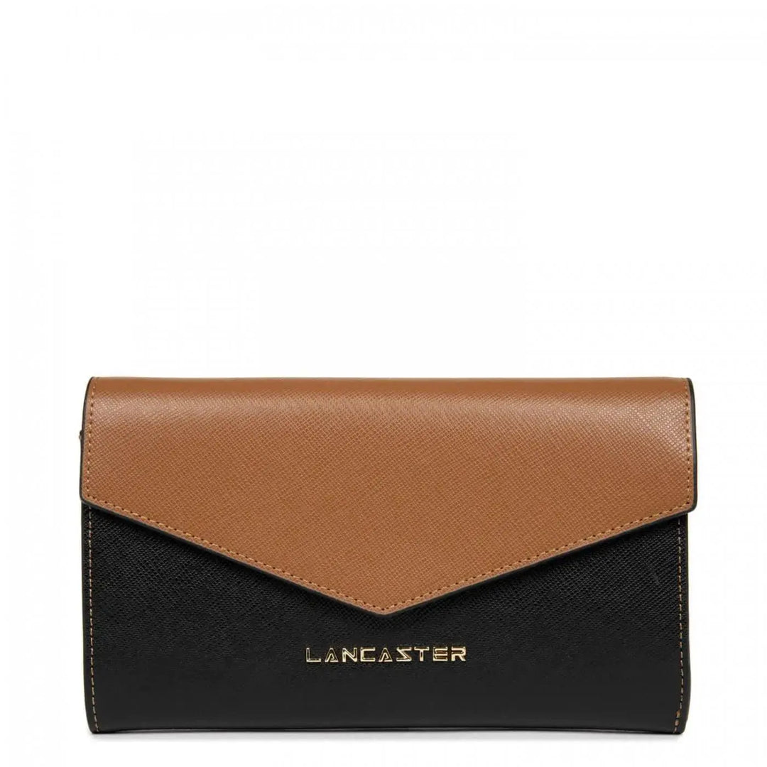 Portefeuille compagnon Lancaster Saffiano Signature 127-03 - Melisac