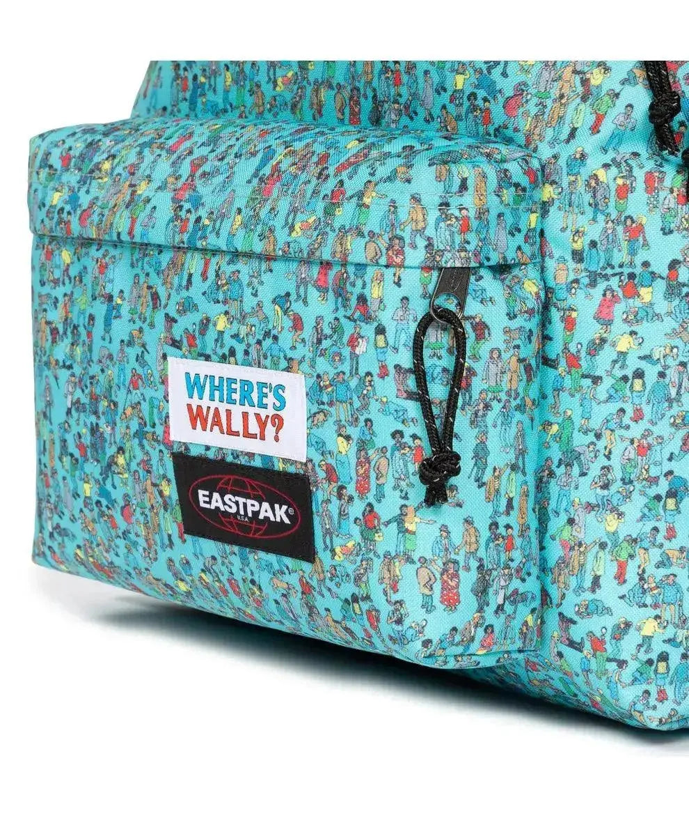 Sac à dos Eastpak Padded Pak'r Wally Pattern Blue - Melisac