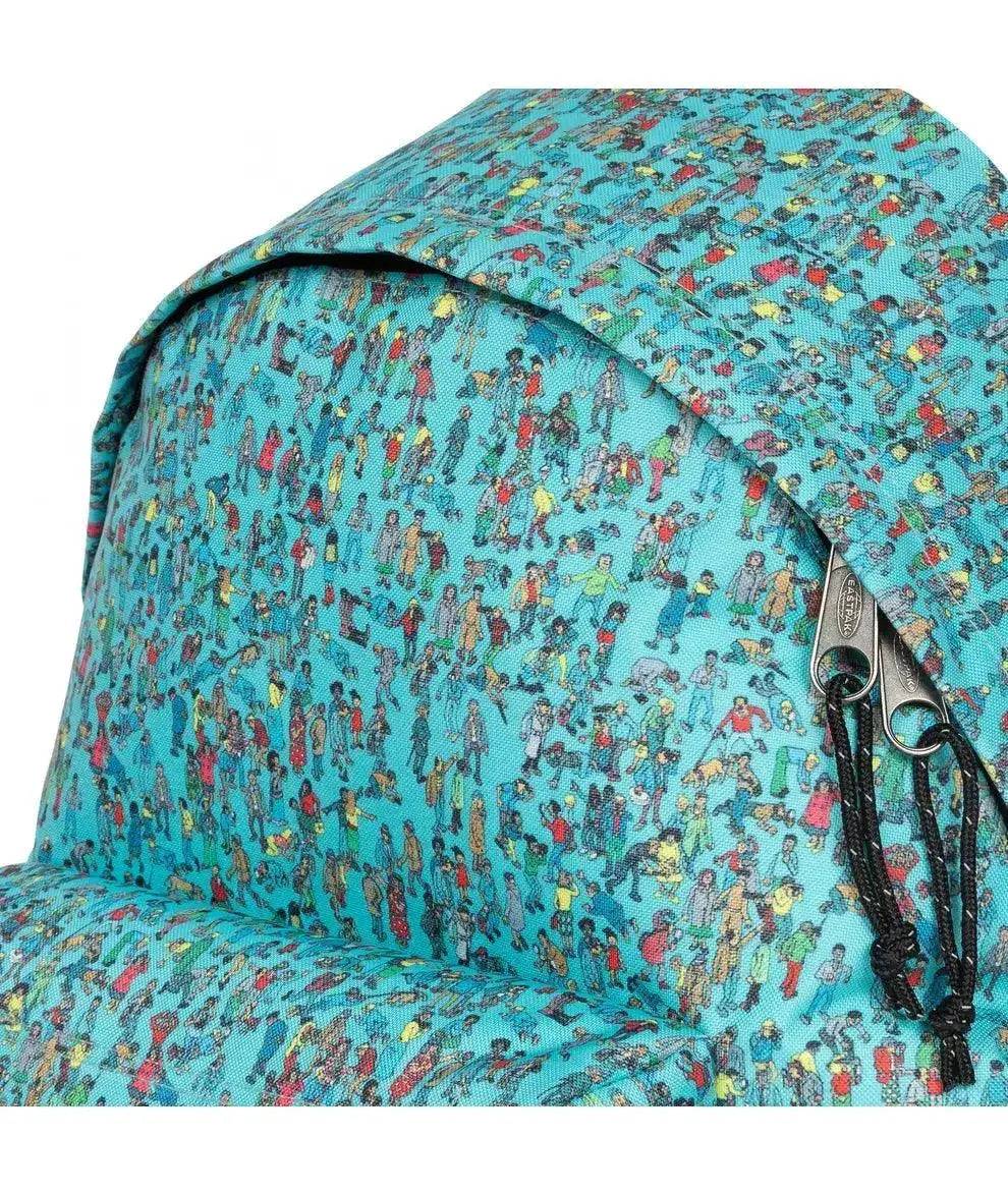 Sac à dos Eastpak Padded Pak'r Wally Pattern Blue - Melisac
