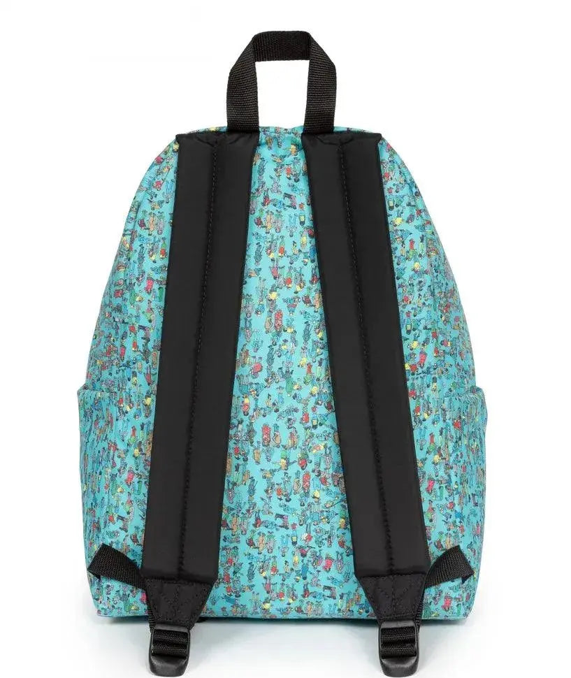 Sac à dos Eastpak Padded Pak'r Wally Pattern Blue - Melisac