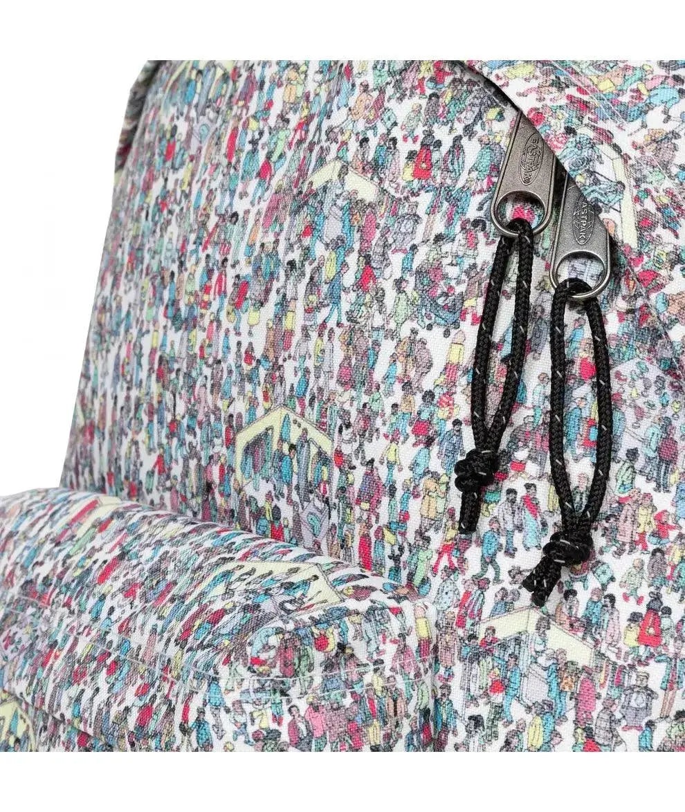 Sac à dos Eastpak Padded Pak'r Wally Pattern White - Melisac