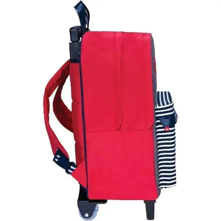Sac à dos roulettes Tann's Chiné Teddy Gris - Melisac