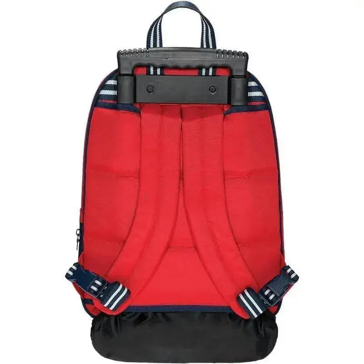 Sac à dos roulettes Tann's Chiné Teddy Gris - Melisac