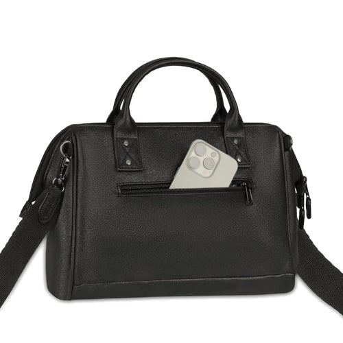 sac bandoulière crossbody medium noir Chelsea Cabaia