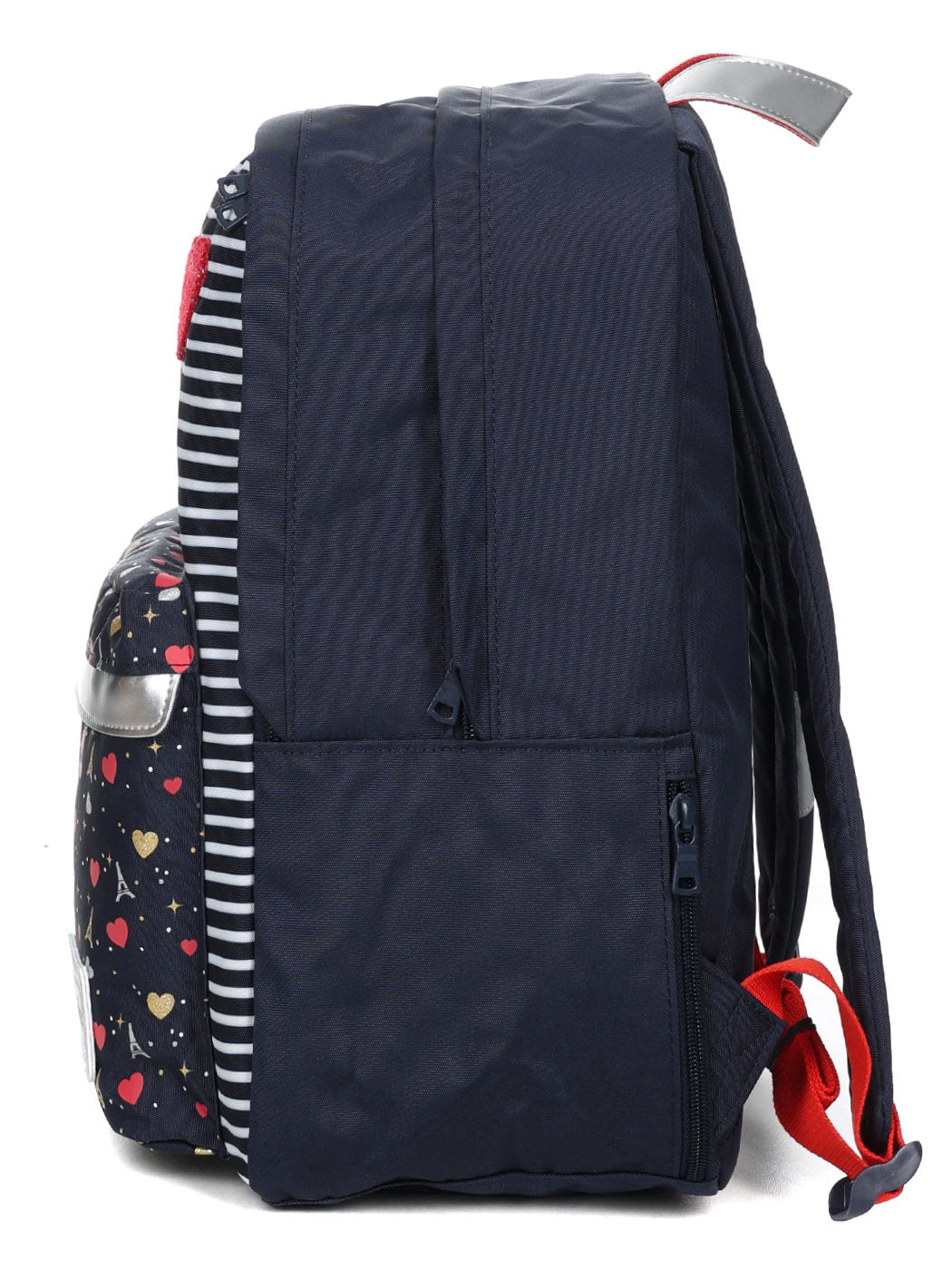 Sac à dos bleu scolaire Emilie pour filles Tann's