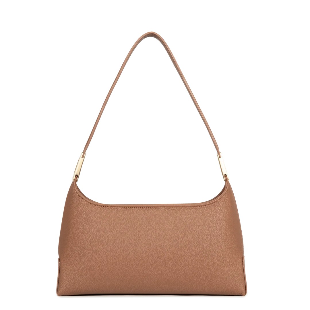 Sac à main en cuir marron Lancaster Lychee Ace 422-039 