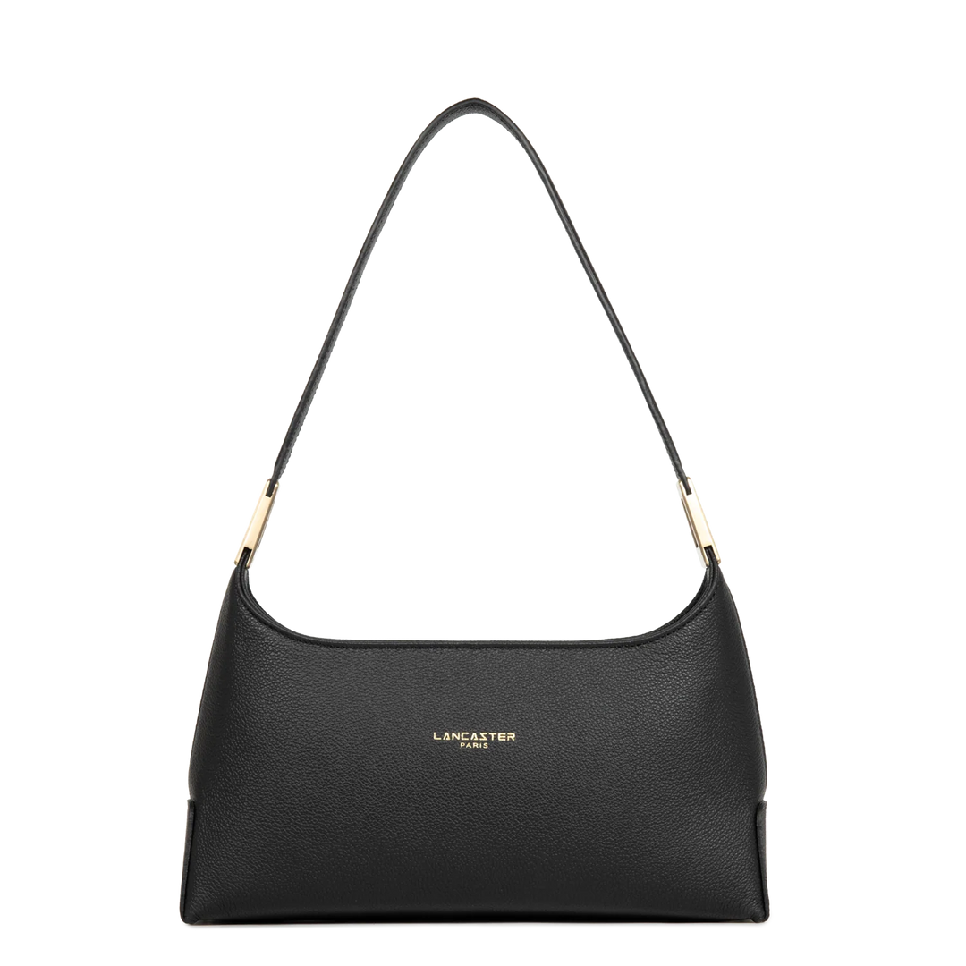 Sac à main en cuir noir Lancaster Lychee Ace 422-039 