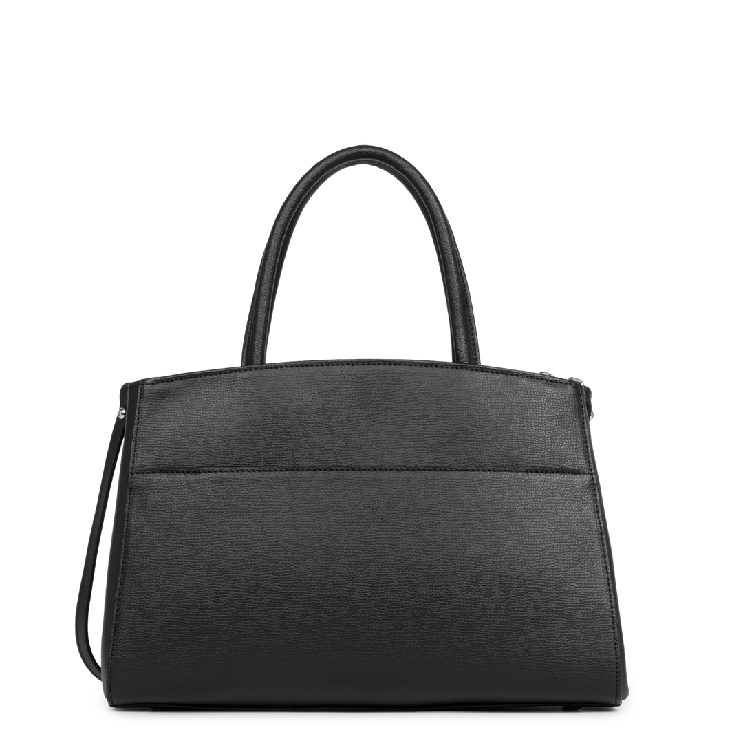 Sac à main en cuir noir Lancaster Sierra FR 433-011 pour femmes