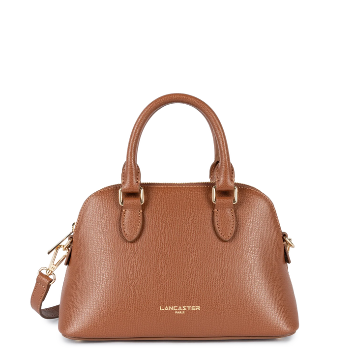 Sac à main demi lune en cuir camel Sierra Jia Lancaster 538-002