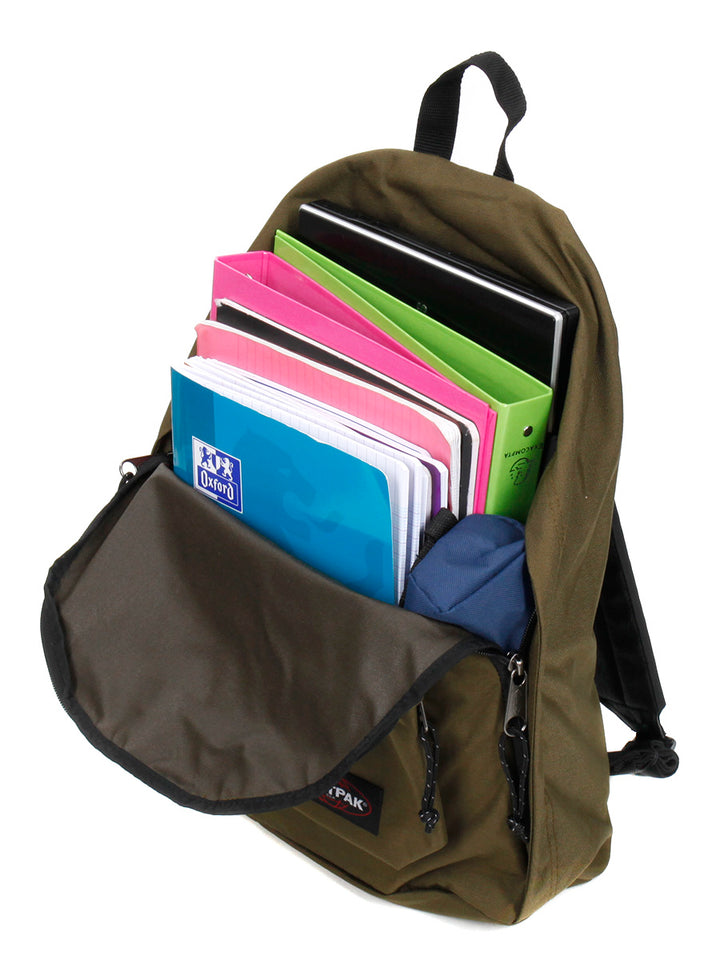 Sac à dos Out of Office Army Olive vert kaki pour le lycée Eastpak