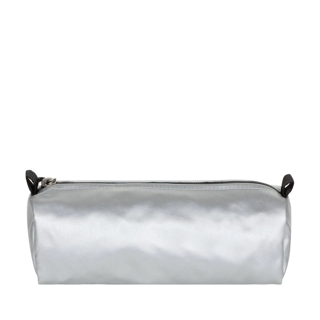 Trousse Eastpak argentée pour la primaire, college lycée