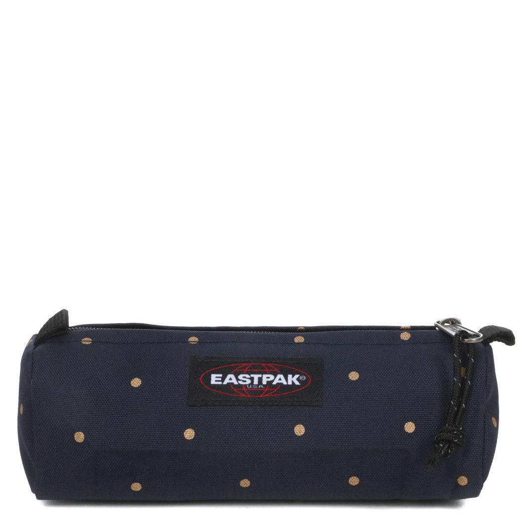 Trousse bleu à pois  Benchmark Dots Marine Gold Eastpak