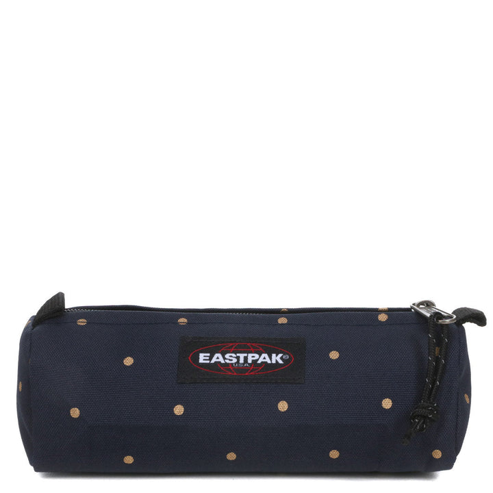 Trousse bleu à pois  Benchmark Dots Marine Gold Eastpak