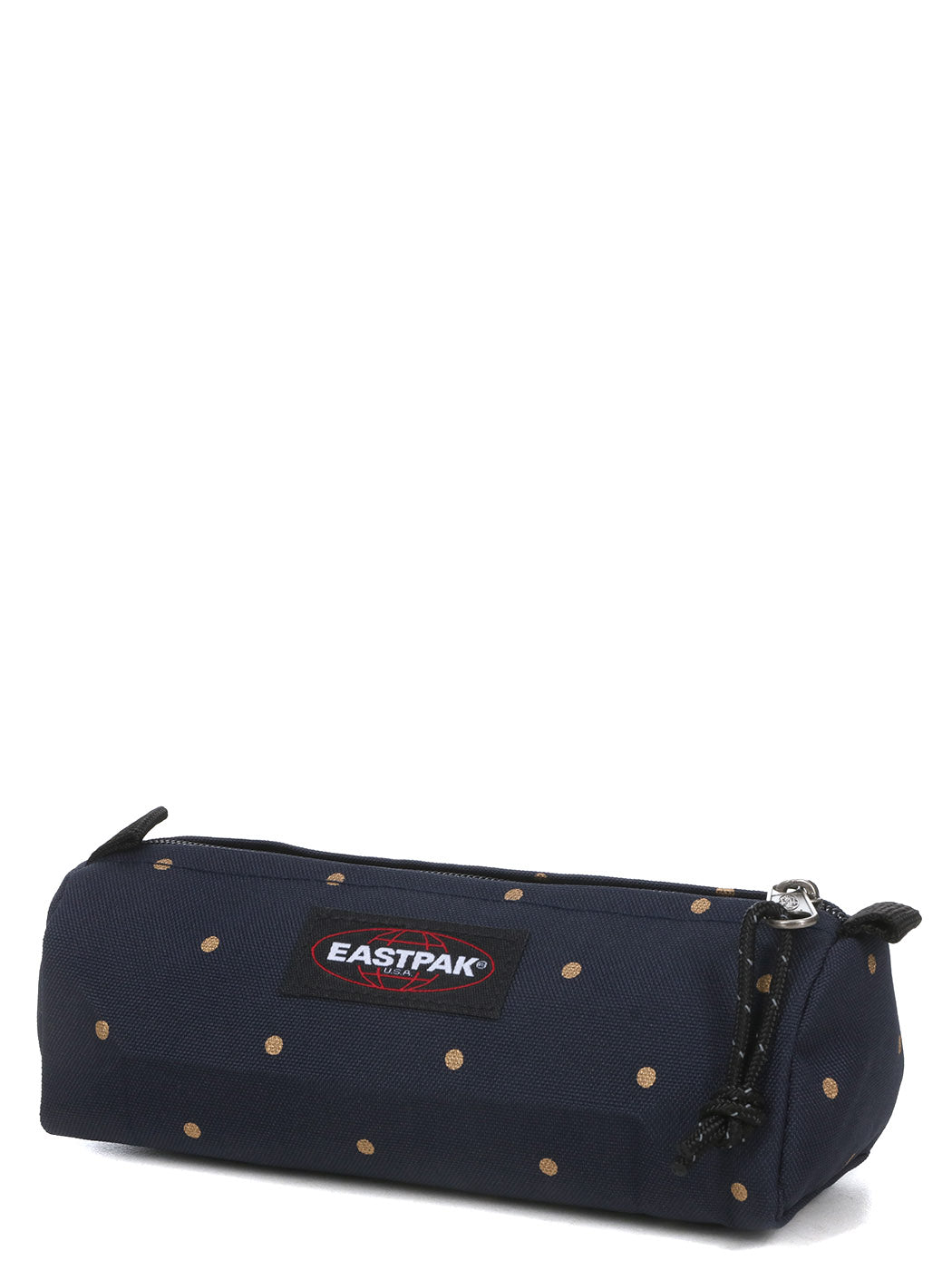 Trousse bleu à pois  Benchmark Dots Marine Gold Eastpak